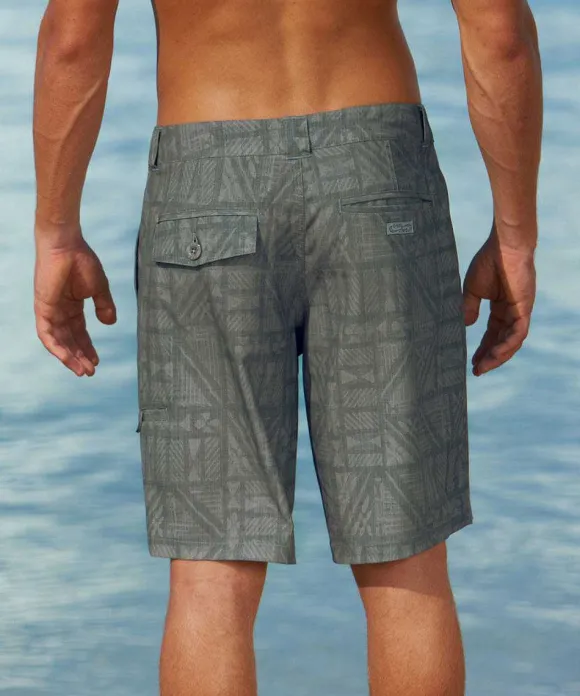 Shorts>Crazy Shirts Ash Expedition Shorts