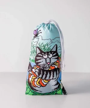 Home Goods>Crazy Shirts B. Kliban Hula Cat - Microfiber Beach Towel