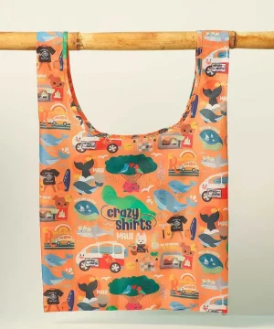 Trinkets>Crazy Shirts Eden In Love Maui - Nylon Tote