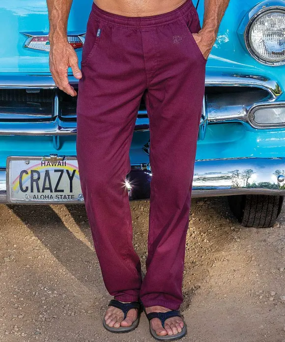 Pants>Crazy Shirts Fig Dyed Twill Pants
