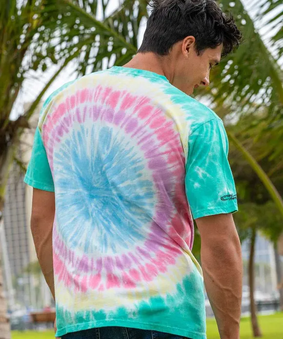 T-Shirts>Crazy Shirts Grateful Dead Endless Summer - Tie Dye Short Sleeve Crewneck T-Shirt