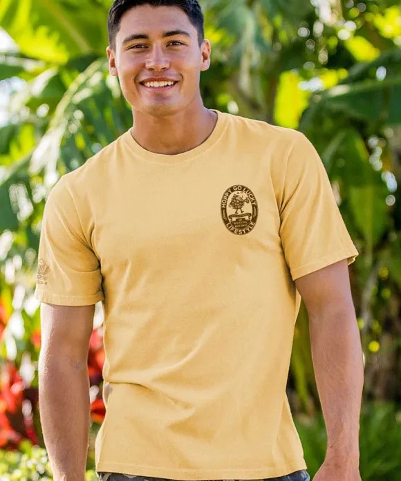 T-Shirts>Crazy Shirts Hoppy Go Lucky - Beer Dyed Short Sleeve Crewneck T-Shirt