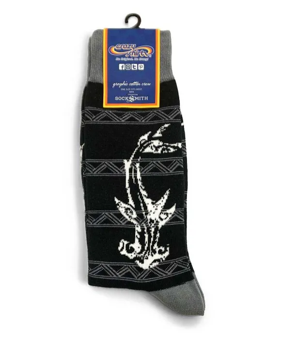 Socks>Crazy Shirts Mano Aumakua - Graphic Cotton Crew Socks