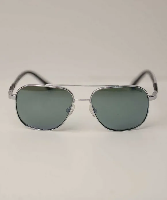 Sunglasses>Crazy Shirts Revo Harrison Chrome/Smoky Green - Sunglasses