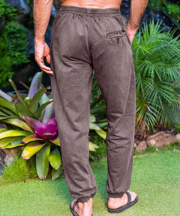Pants>Crazy Shirts Root Beer Dyed Canton Pants